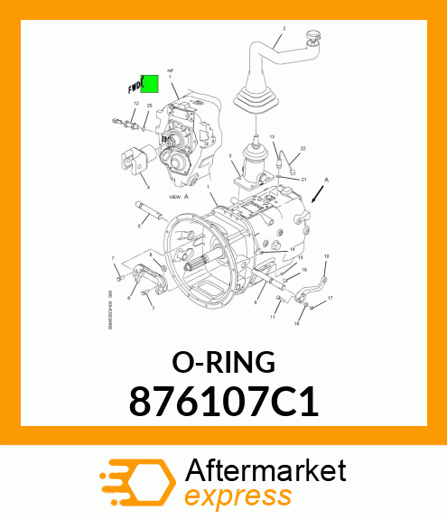 O-RING 876107C1