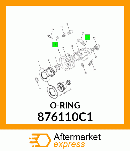 O-RING 876110C1