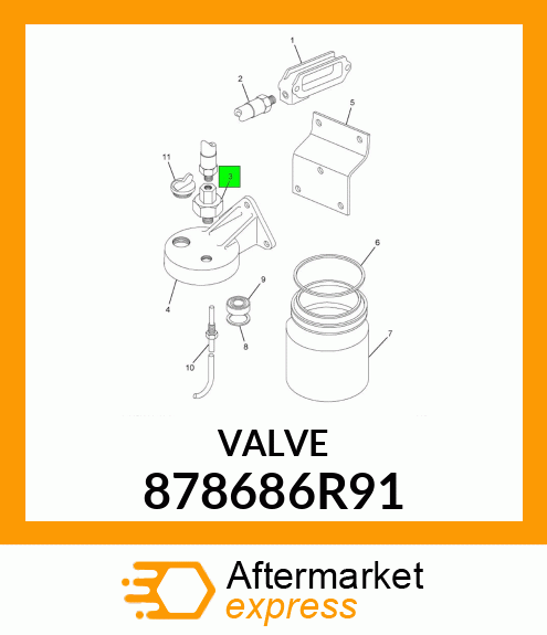 VALVE 878686R91