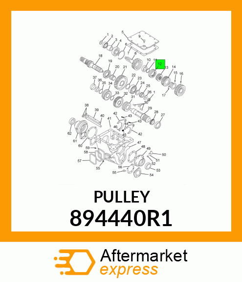 PULLEY 894440R1