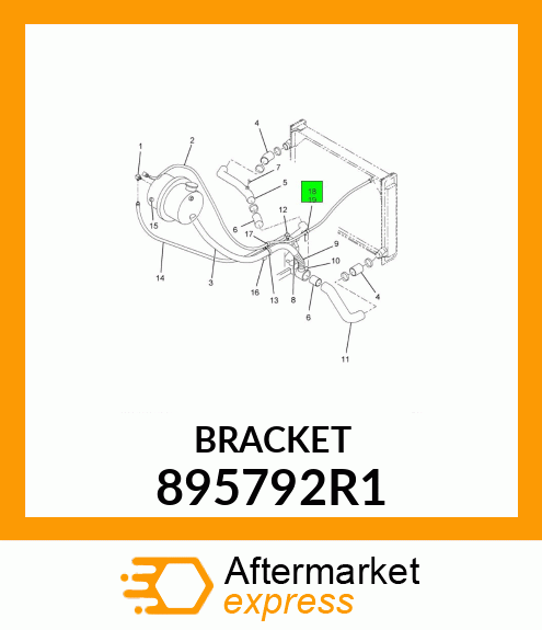 BRACKET 895792R1