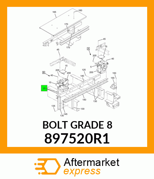 BOLTGRADE8 897520R1