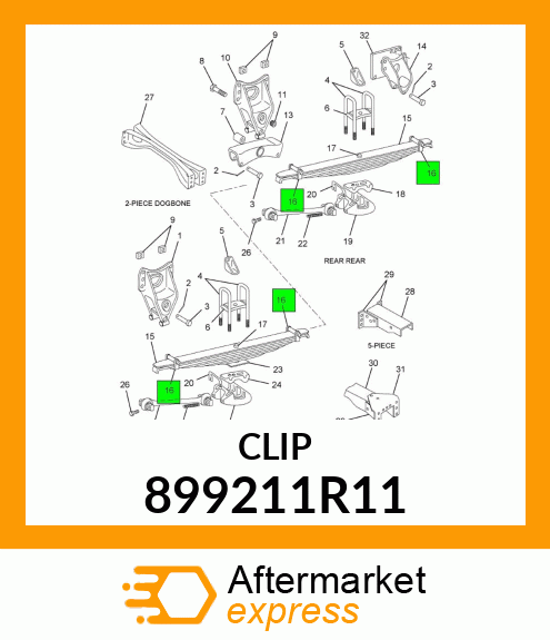 CLIP 899211R11