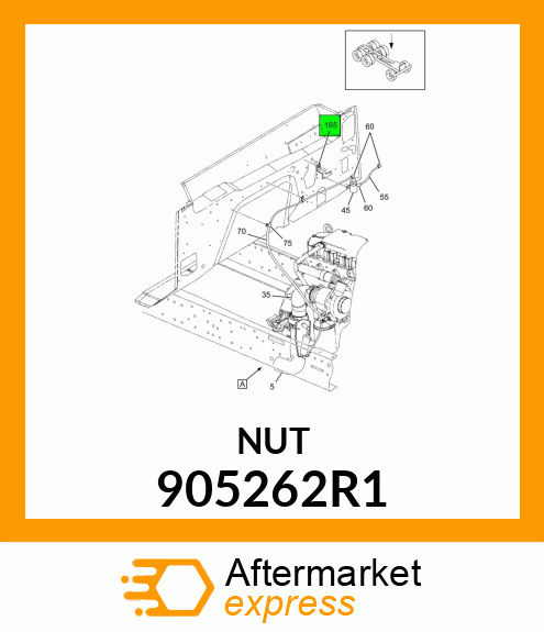 NUT 905262R1