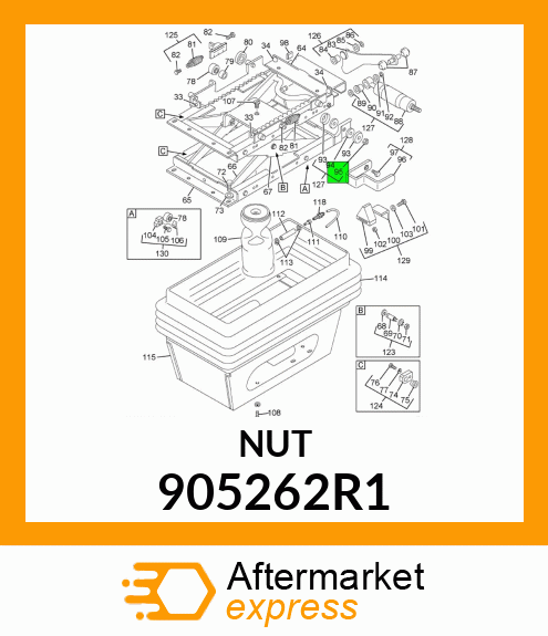 NUT 905262R1