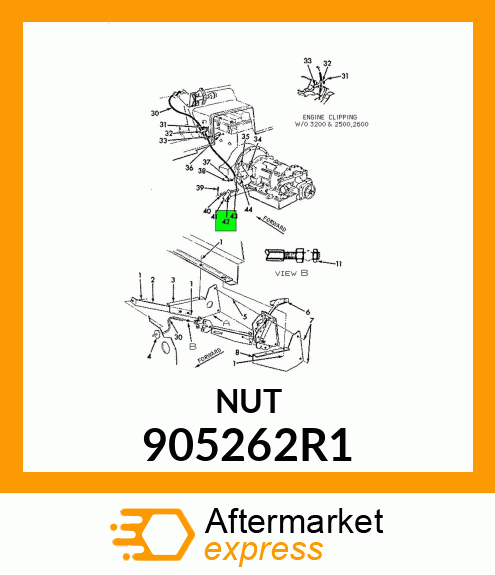 NUT 905262R1