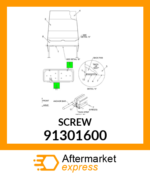 SCREW 91301600