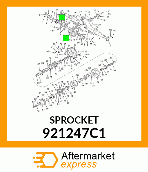 SPROCKET 921247C1