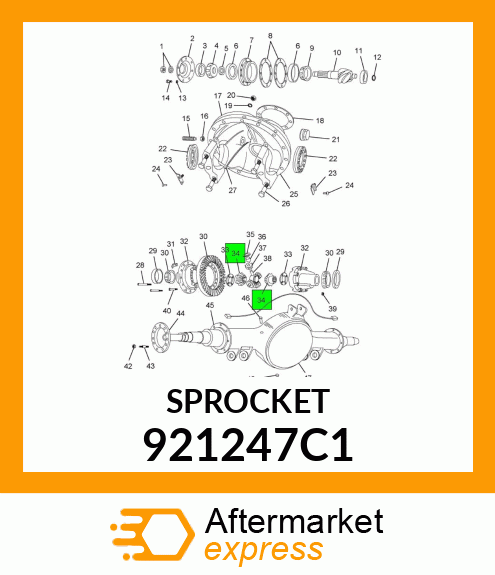 SPROCKET 921247C1