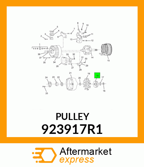 PULLEY 923917R1