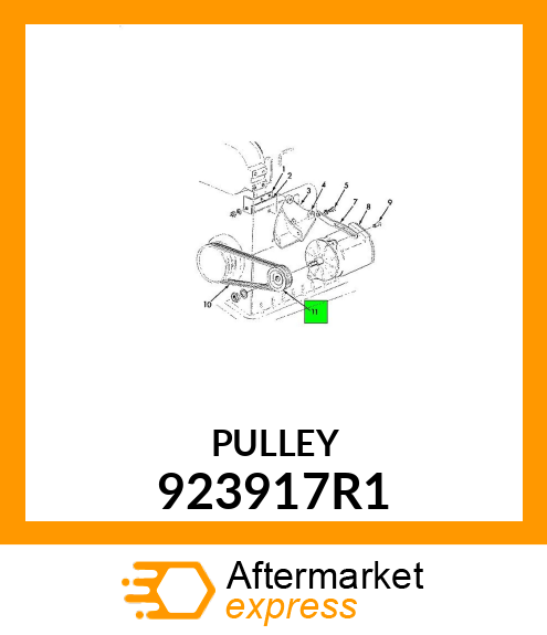 PULLEY 923917R1