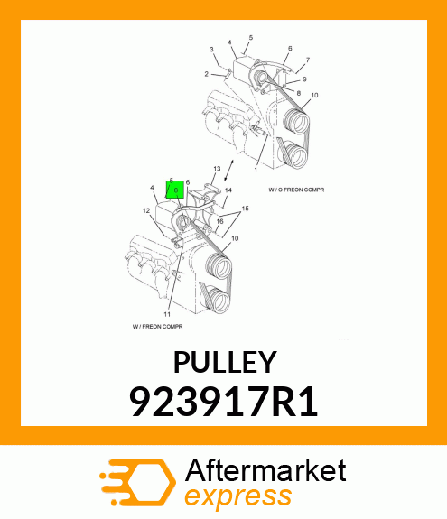 PULLEY 923917R1