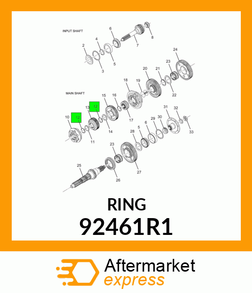 RING 92461R1