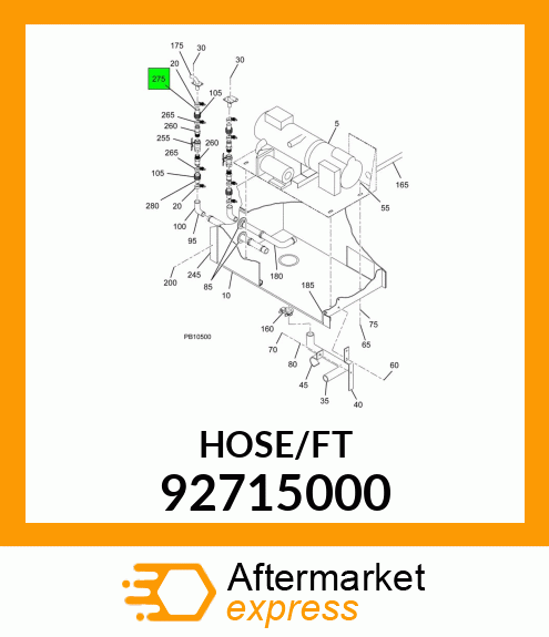 HOSE/FT 92715000