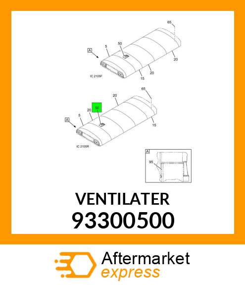 VENTILATER 93300500