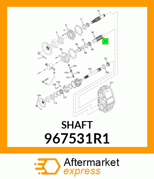 SHAFT 967531R1