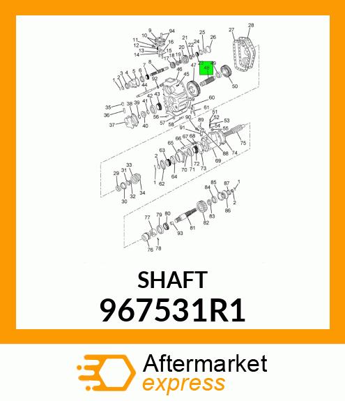 SHAFT 967531R1