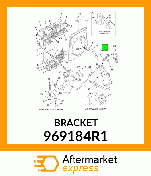 BRACKET 969184R1