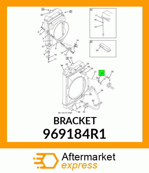 BRACKET 969184R1