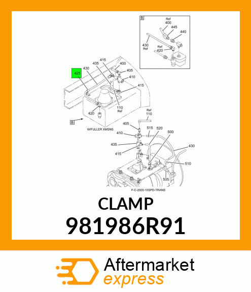 CLAMP 981986R91