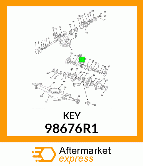 KEY 98676R1