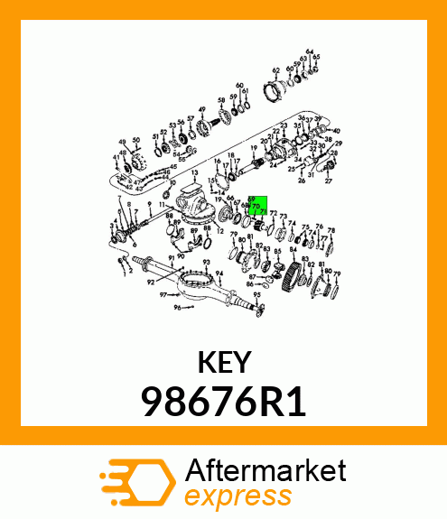 KEY 98676R1