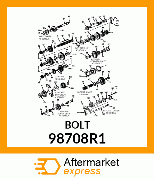 BOLT 98708R1