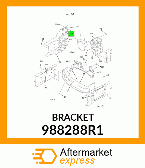 BRKT 988288R1