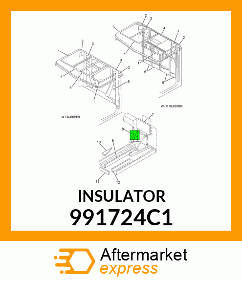 INSULATOR 991724C1