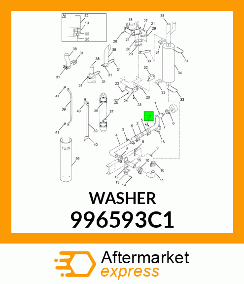 WASHER 996593C1