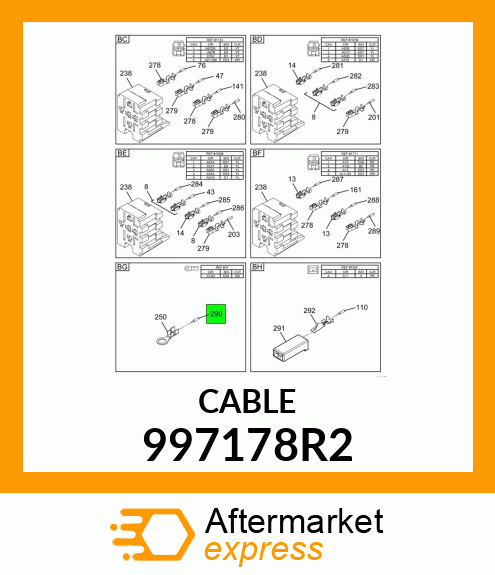 CABLE 997178R2