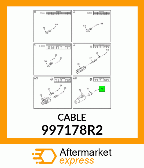 CABLE 997178R2