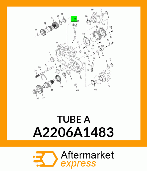 TUBEA A2206A1483