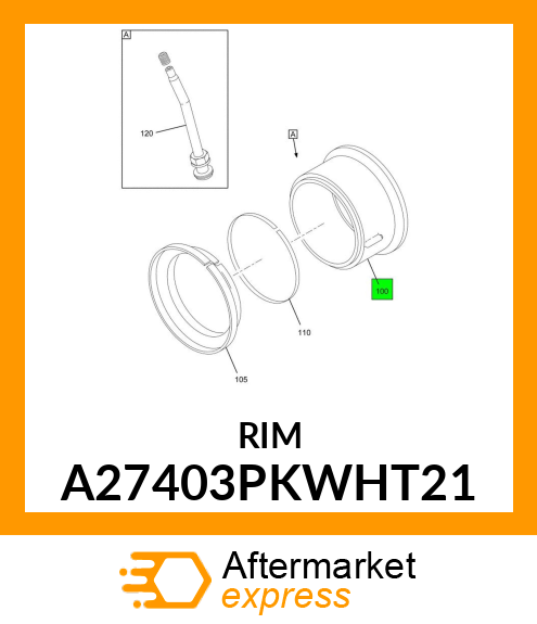 RIM A27403PKWHT21