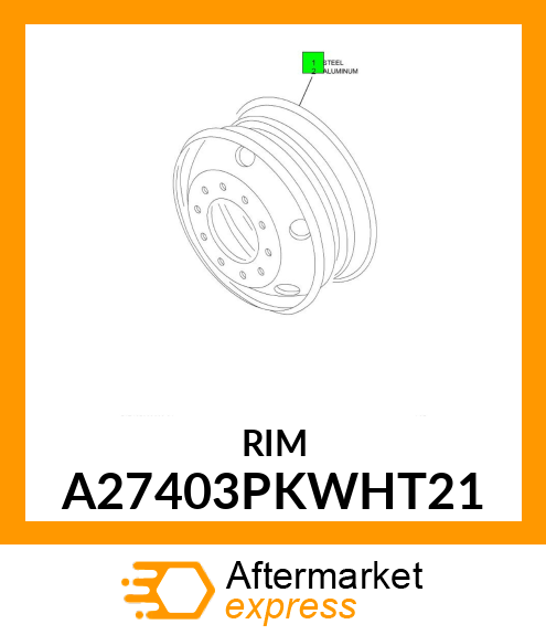 RIM A27403PKWHT21