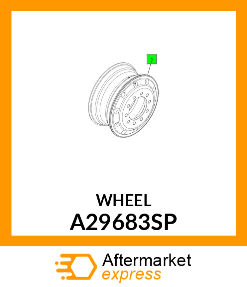 WHEEL A29683SP