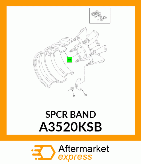 SPCRBAND A3520KSB