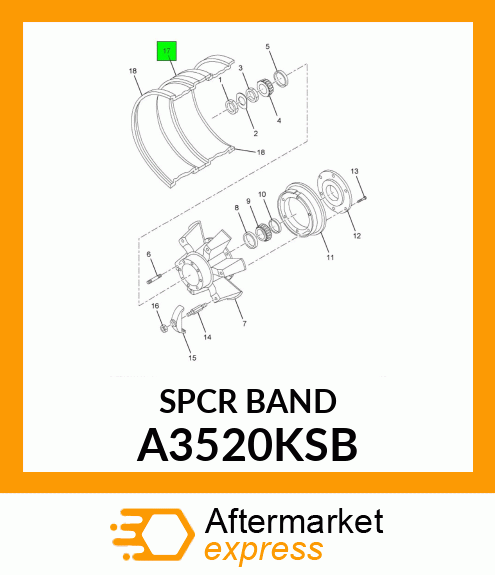 SPCRBAND A3520KSB