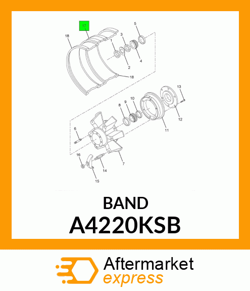 BAND A4220KSB