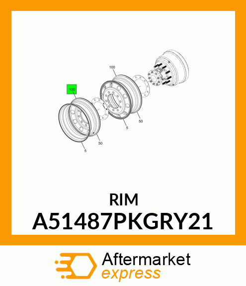RIM A51487PKGRY21