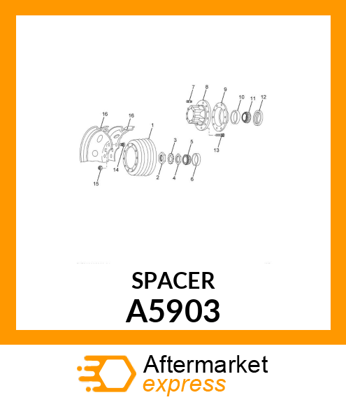 SPACER A5903