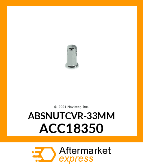 ABSNUTCVR-33MM_ ACC18350