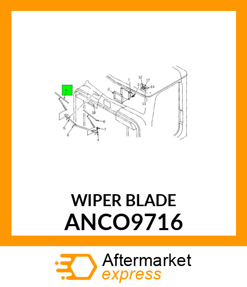 WIPER_BLADE ANCO9716