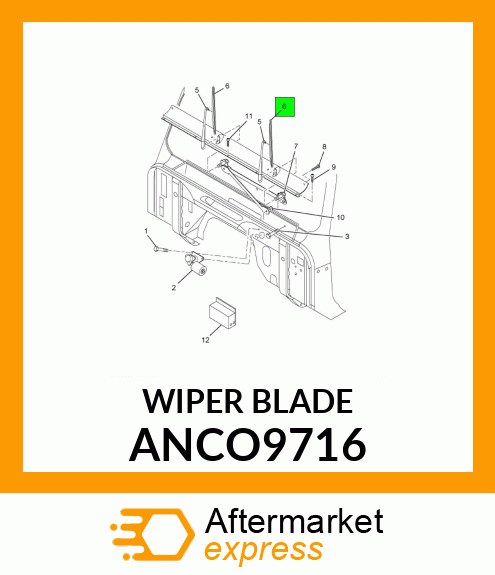 WIPER_BLADE ANCO9716