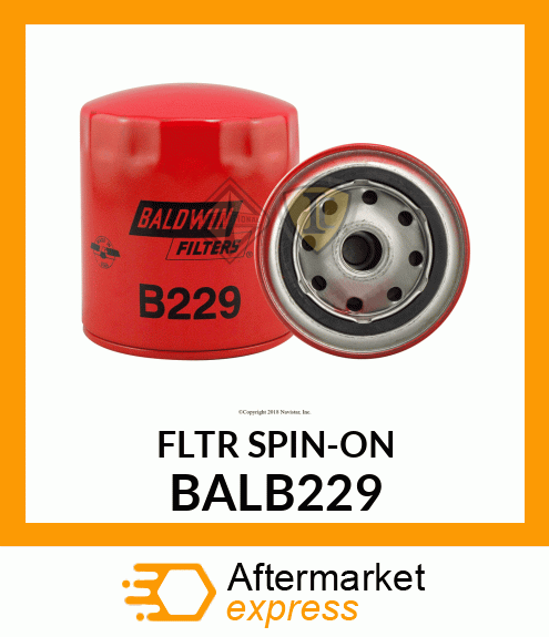FLTR_SPIN-ON BALB229