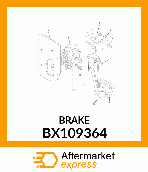BRAKE BX109364