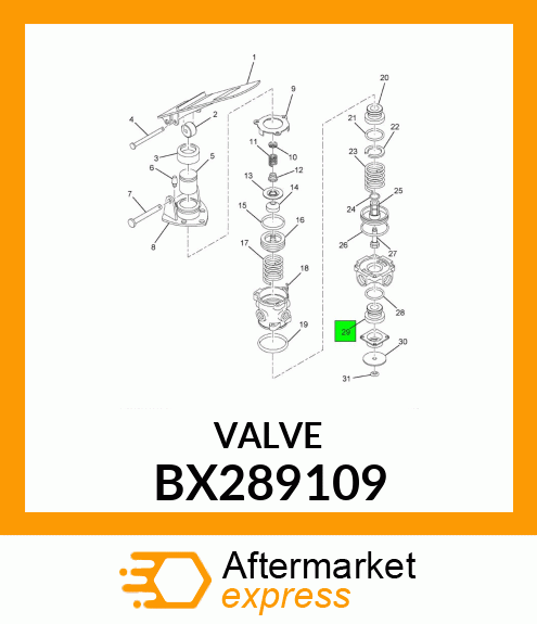 VALVE BX289109