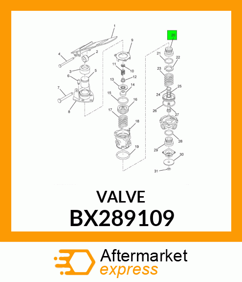 VALVE BX289109