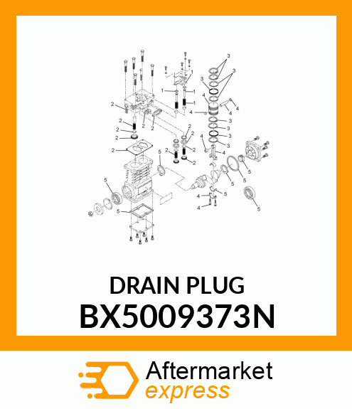 DRAINPLUG BX5009373N