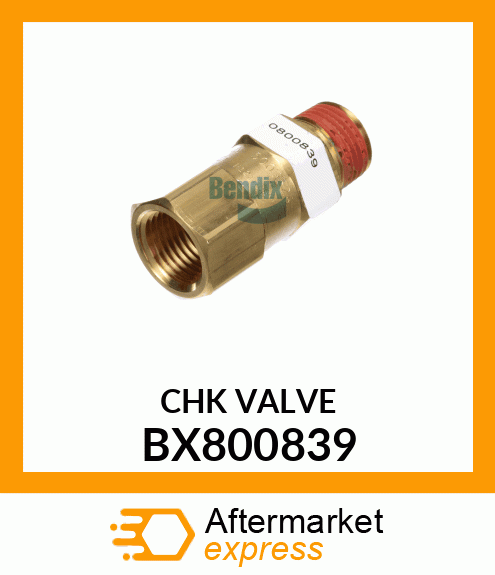 CHKVALVE BX800839